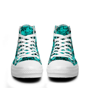 Realza tu estilo con zapatillas de lona de media caña para hombre y mujer