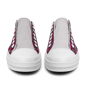Resalta tu estilo con las zapatillas bajas de lona Skeleton para hombre y mujer