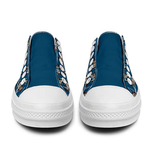 Resalta tu estilo con las zapatillas bajas de lona Lion para hombre y mujer