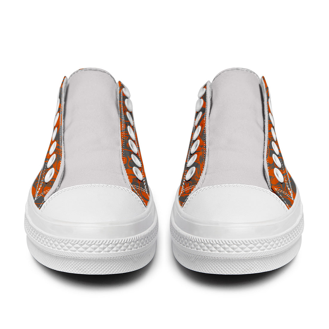 Resalta tu estilo con las zapatillas bajas de lona Skeleton para hombre y mujer