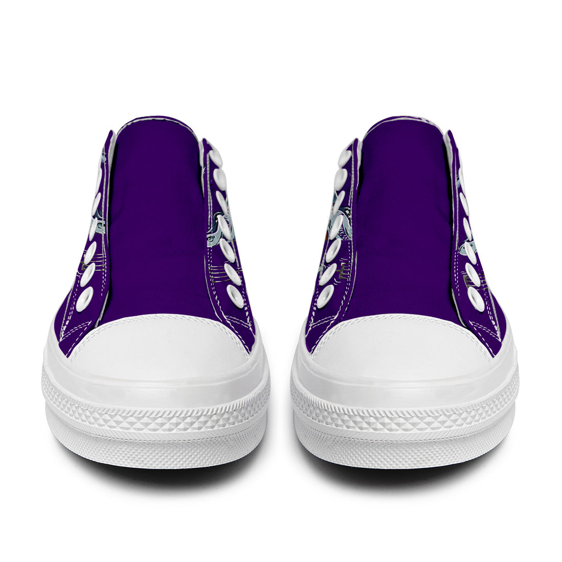 Realza tu estilo con las zapatillas bajas de lona Shark para hombre y mujer