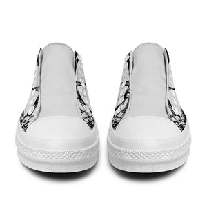 Realza tu estilo con zapatillas bajas de lona para hombre y mujer