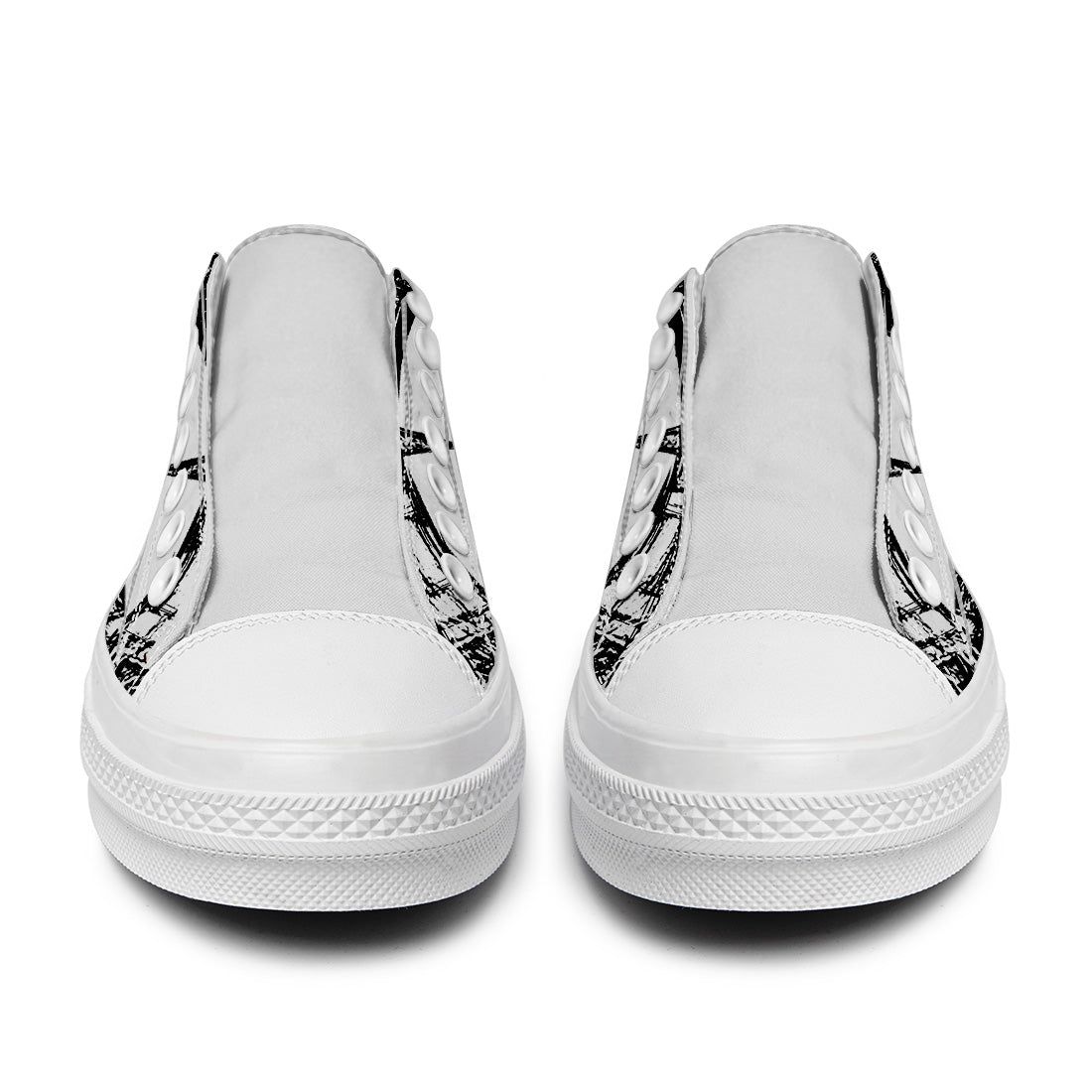 Realza tu estilo con zapatillas bajas de lona para hombre y mujer