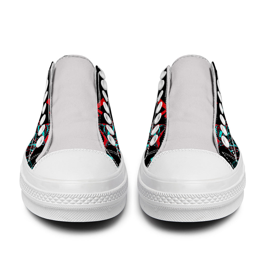Realza tu estilo con las zapatillas bajas de lona Shark para hombre y mujer