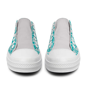 Resalta tu estilo con las zapatillas bajas de lona Skeleton para hombre y mujer