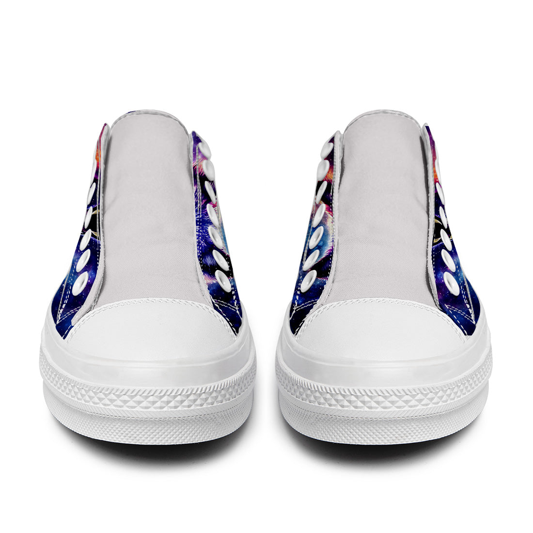 Realza tu estilo con las zapatillas bajas de lona Wolf para hombre y mujer