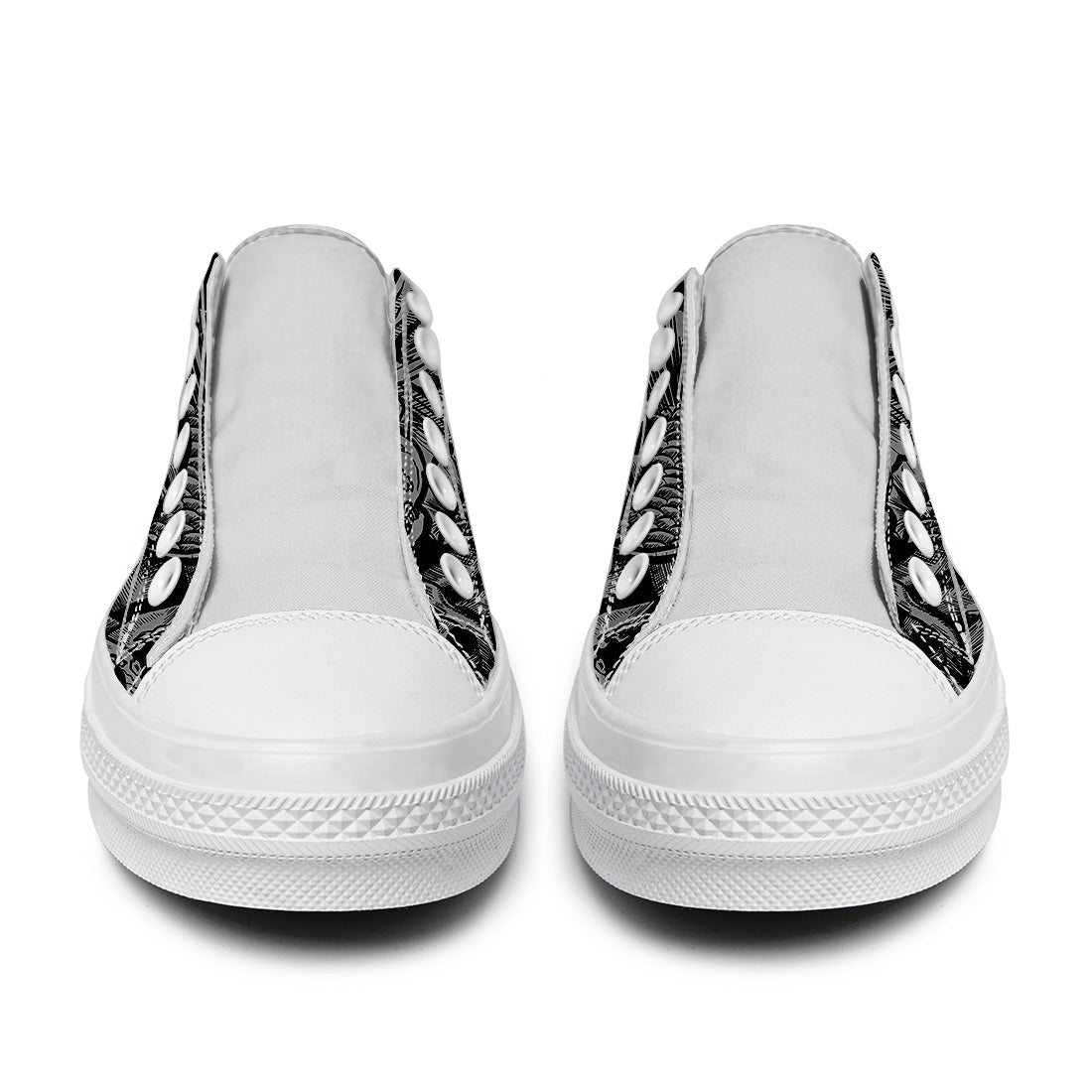 Resalta tu estilo con las zapatillas bajas de lona Fish para hombre y mujer