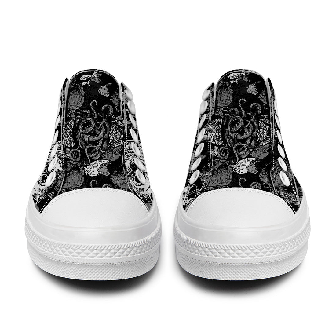 Resalta tu estilo con las zapatillas bajas de lona Fish para hombre y mujer