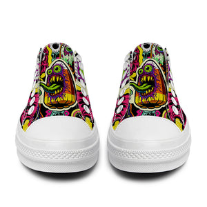 Realza tu estilo con zapatillas bajas de lona para hombre y mujer