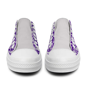 Resalta tu estilo con las zapatillas bajas de lona Skeleton para hombre y mujer