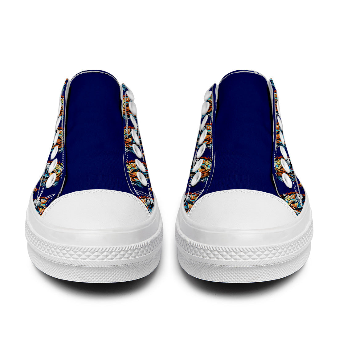 Resalta tu estilo con las zapatillas bajas de lona Lion para hombre y mujer