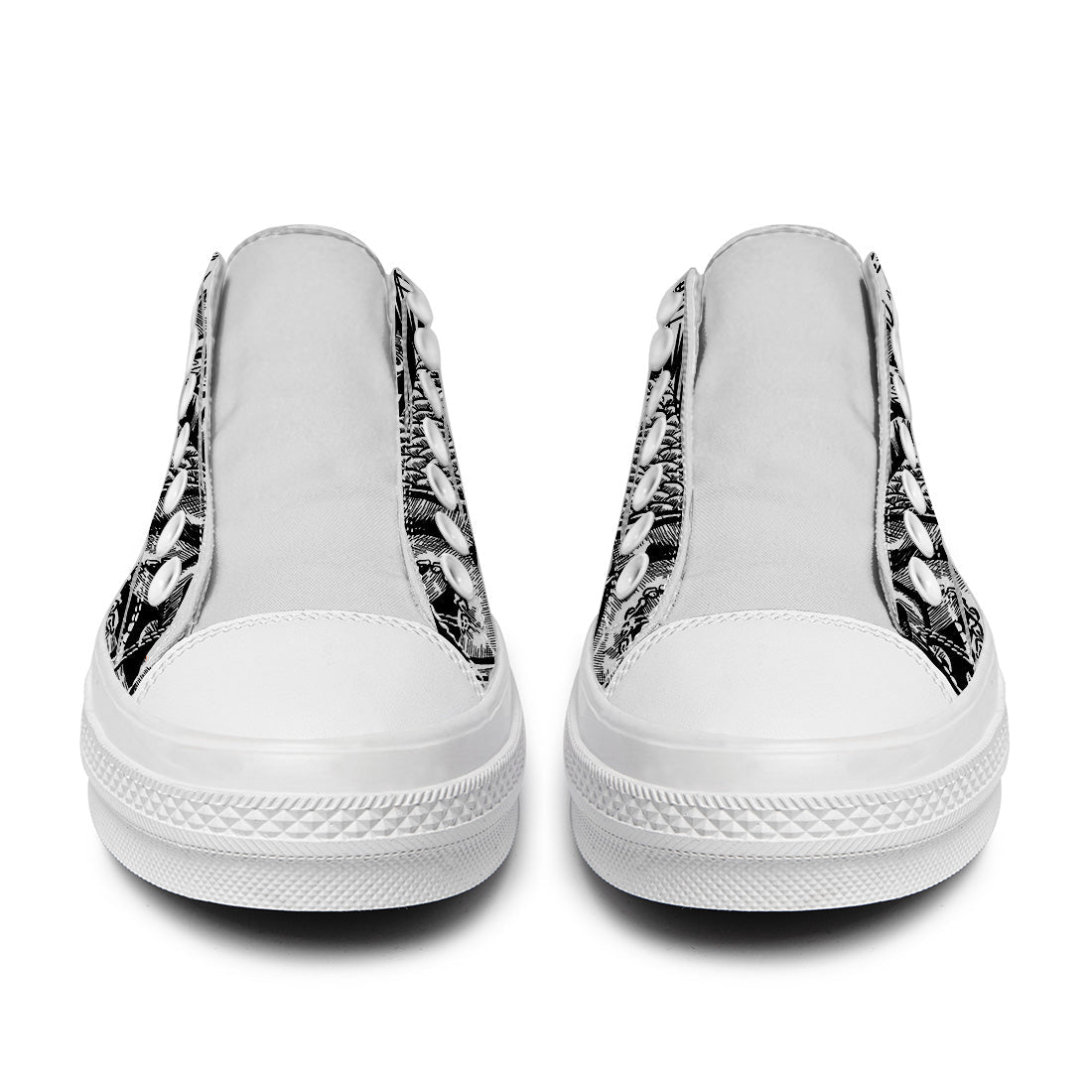 Resalta tu estilo con las zapatillas bajas de lona Fish para hombre y mujer