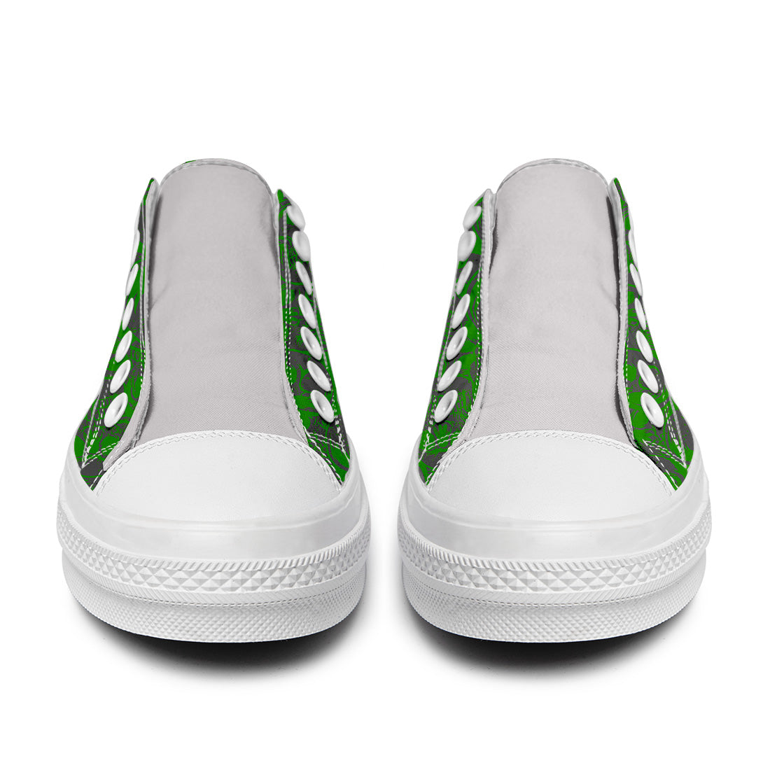 Resalta tu estilo con las zapatillas bajas de lona Skeleton para hombre y mujer
