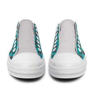 Resalta tu estilo con las zapatillas bajas de lona Skeleton para hombre y mujer