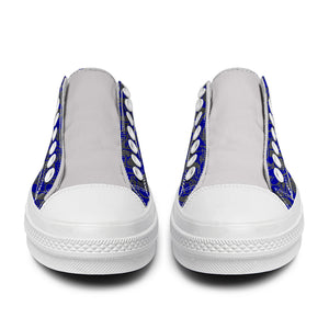 Resalta tu estilo con las zapatillas bajas de lona Skeleton para hombre y mujer