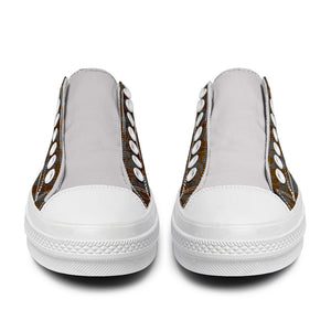 Resalta tu estilo con las zapatillas bajas de lona Skeleton para hombre y mujer