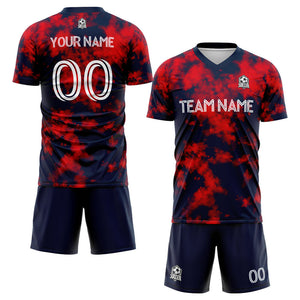 custom soccer uniform jersey kids adults personalized set jersey shirt navy