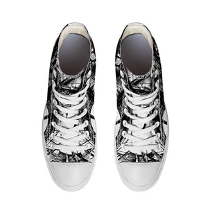 Realza tu estilo con zapatillas de lona de media caña para hombre y mujer
