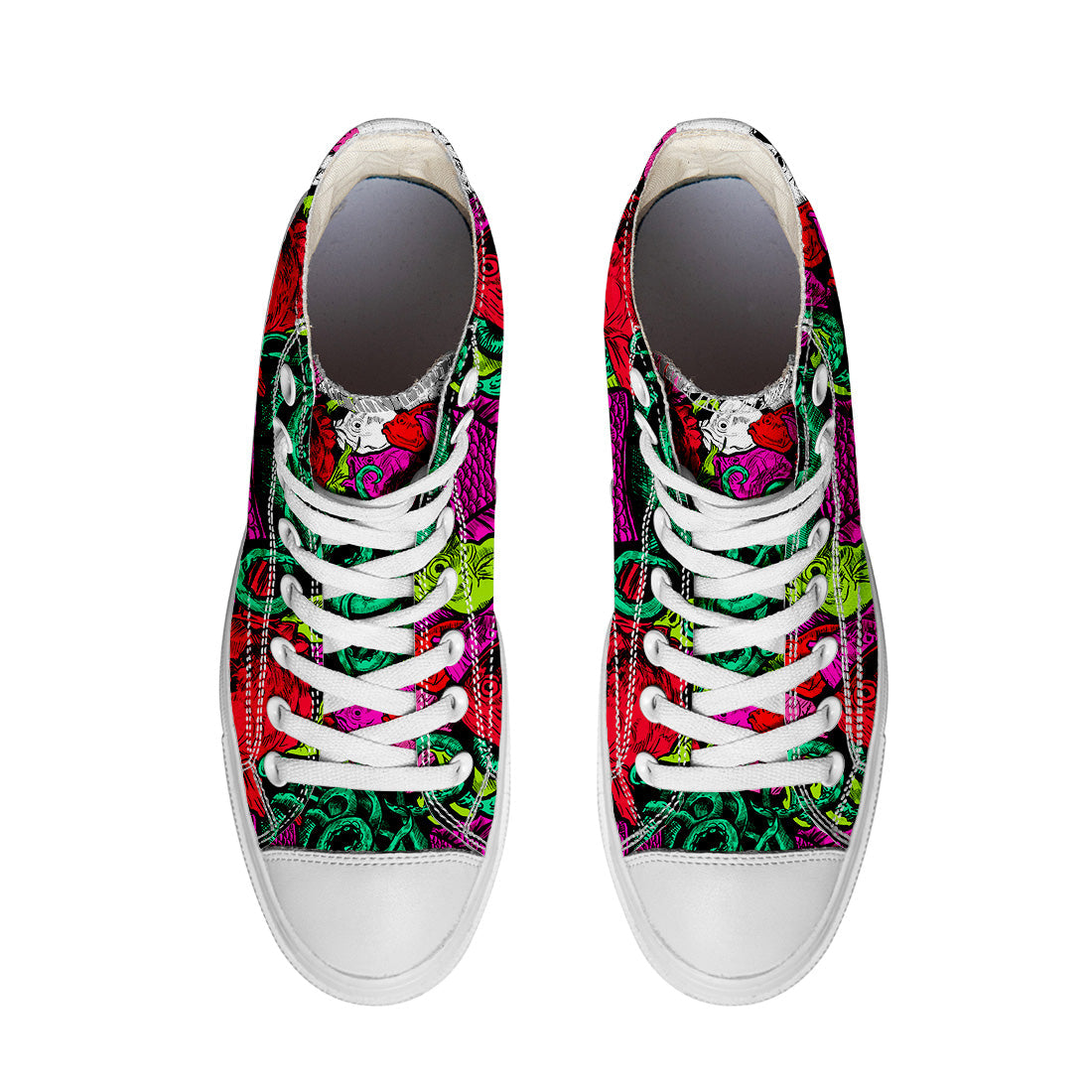 Realza tu estilo con zapatillas de lona de media caña para hombre y mujer