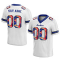 customized authentic tie dye football jersey white-royal mesh