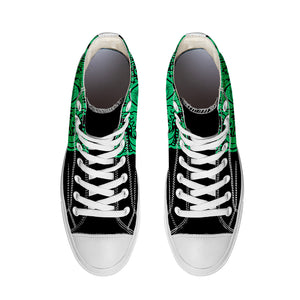 Realza tu estilo con zapatillas de lona de media caña para hombre y mujer