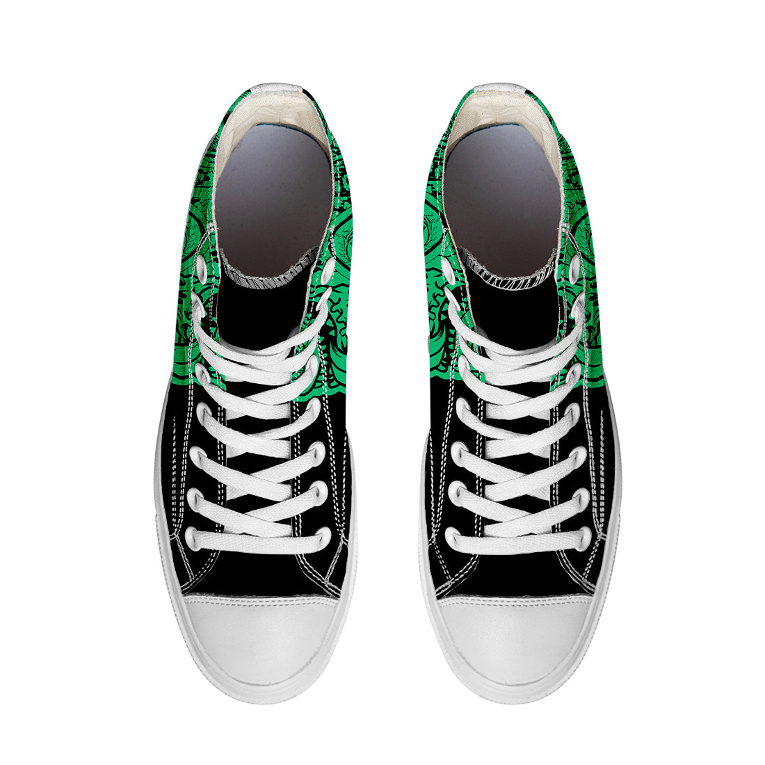 Realza tu estilo con zapatillas de lona de media caña para hombre y mujer