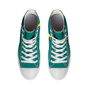 Realza tu estilo con zapatillas de lona de media caña para hombre y mujer