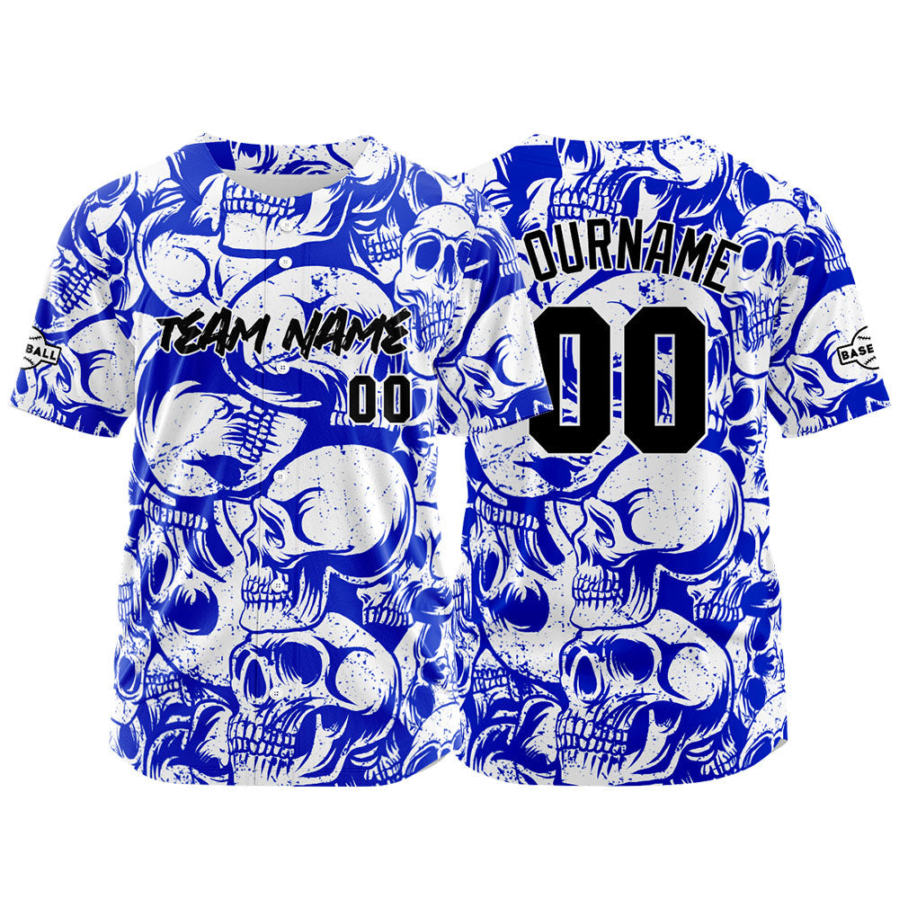 Camiseta de béisbol personalizada para hombres mujeres ni?os y jóvenes equipos con costuras y estampados azul marino y blanco