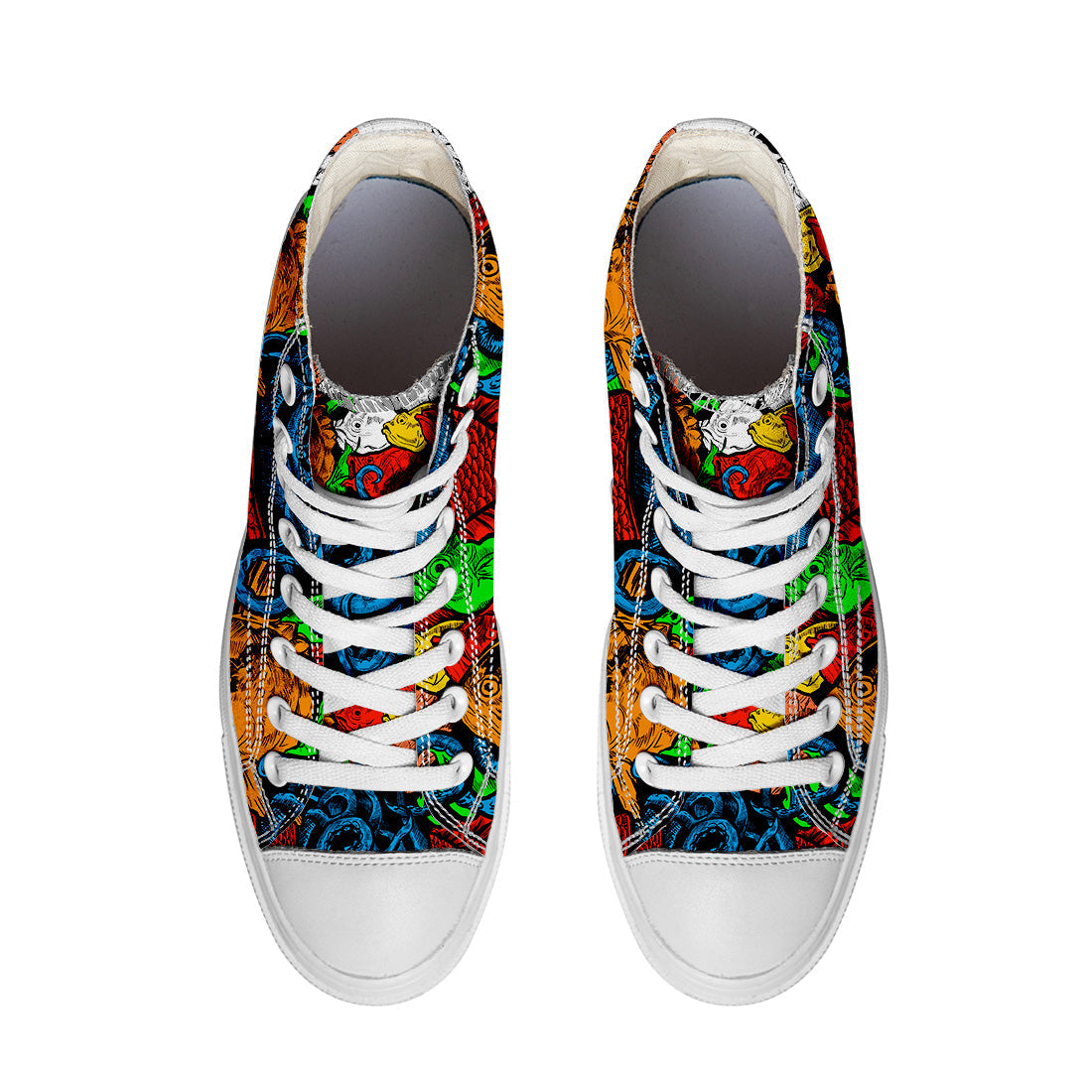 Realza tu estilo con zapatillas de lona de media caña para hombre y mujer