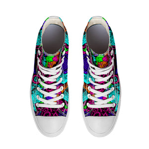Realza tu estilo con zapatillas de lona de media caña para hombre y mujer