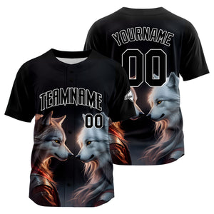 Uniformes de béisbol personalizados Samurai Wolf de alta calidad para adultos y niños & optimizados para el rendimiento