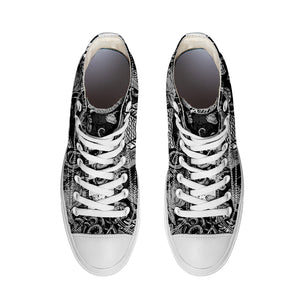Realza tu estilo con zapatillas de lona de media caña para hombre y mujer