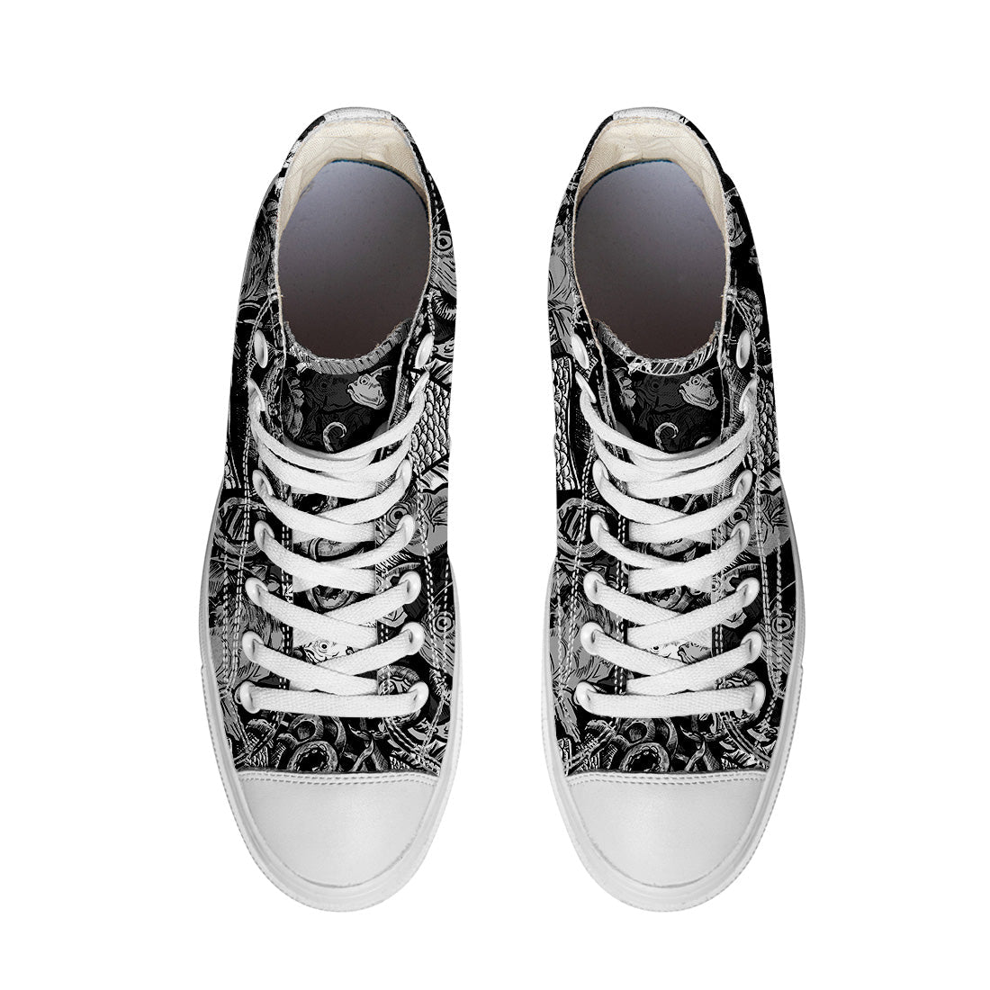 Realza tu estilo con zapatillas de lona de media caña para hombre y mujer