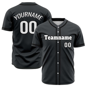 Camisetas de béisbol de hip hop negras personalizadas & cosidas & estampadas y con nombre y número personalizados