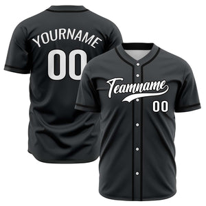 Camisetas de béisbol de hip hop negras personalizadas & cosidas & estampadas y con nombre y número personalizados