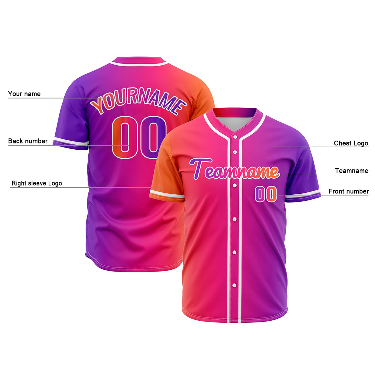 Camisetas de béisbol de hip hop negras personalizadas & cosidas & estampadas y con nombre y número personalizados