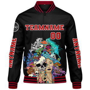 Chaquetas universitarias rojas personalizadas para hombres & mujeres y jóvenes & Chaquetas Letterman personalizadas