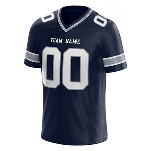 customized  authentic football jersey orange white-black mesh