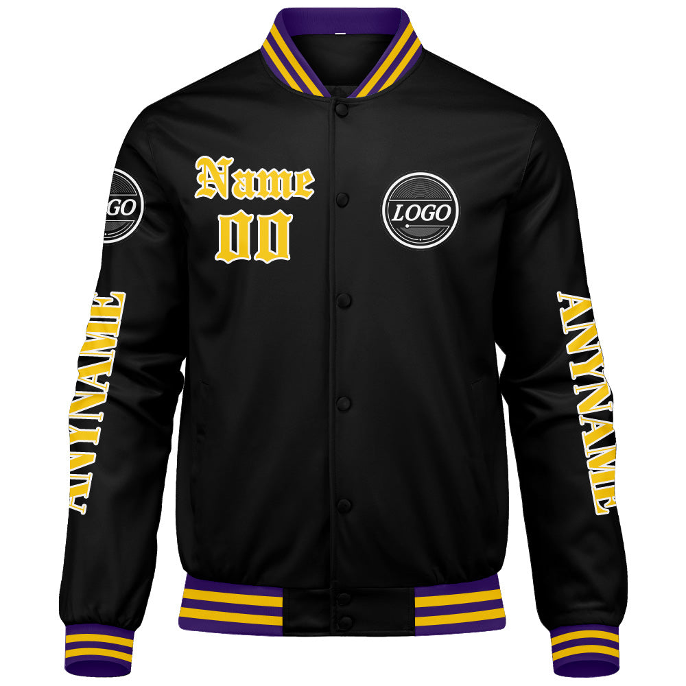 Chaquetas universitarias amarillas personalizadas para hombres & mujeres y jóvenes & Chaquetas Letterman personalizadas