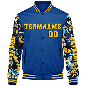 Chaquetas universitarias Royal personalizadas para hombres & mujeres y jóvenes & Chaquetas Letterman personalizadas