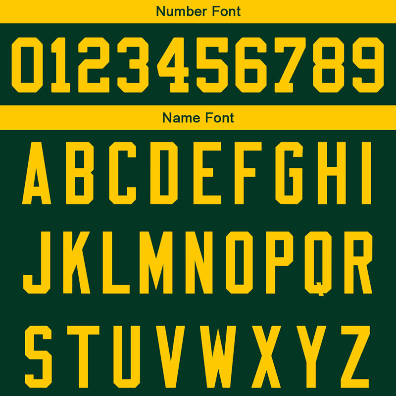 customized  authentic football jersey green-yellow mesh