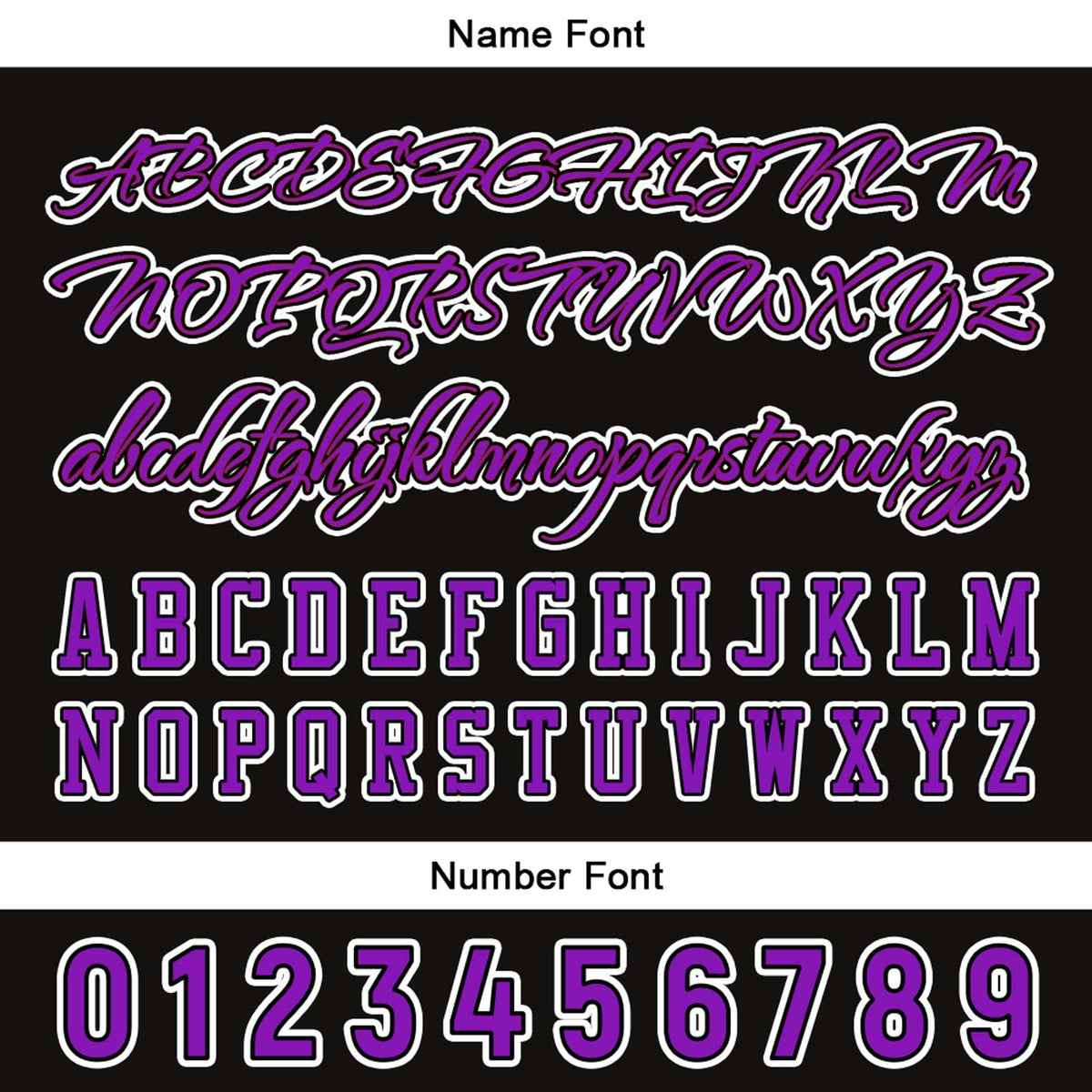 Camiseta de béisbol morada personalizada con botones para hombre mujer adulto y joven Estampado de nombre número y logotipo