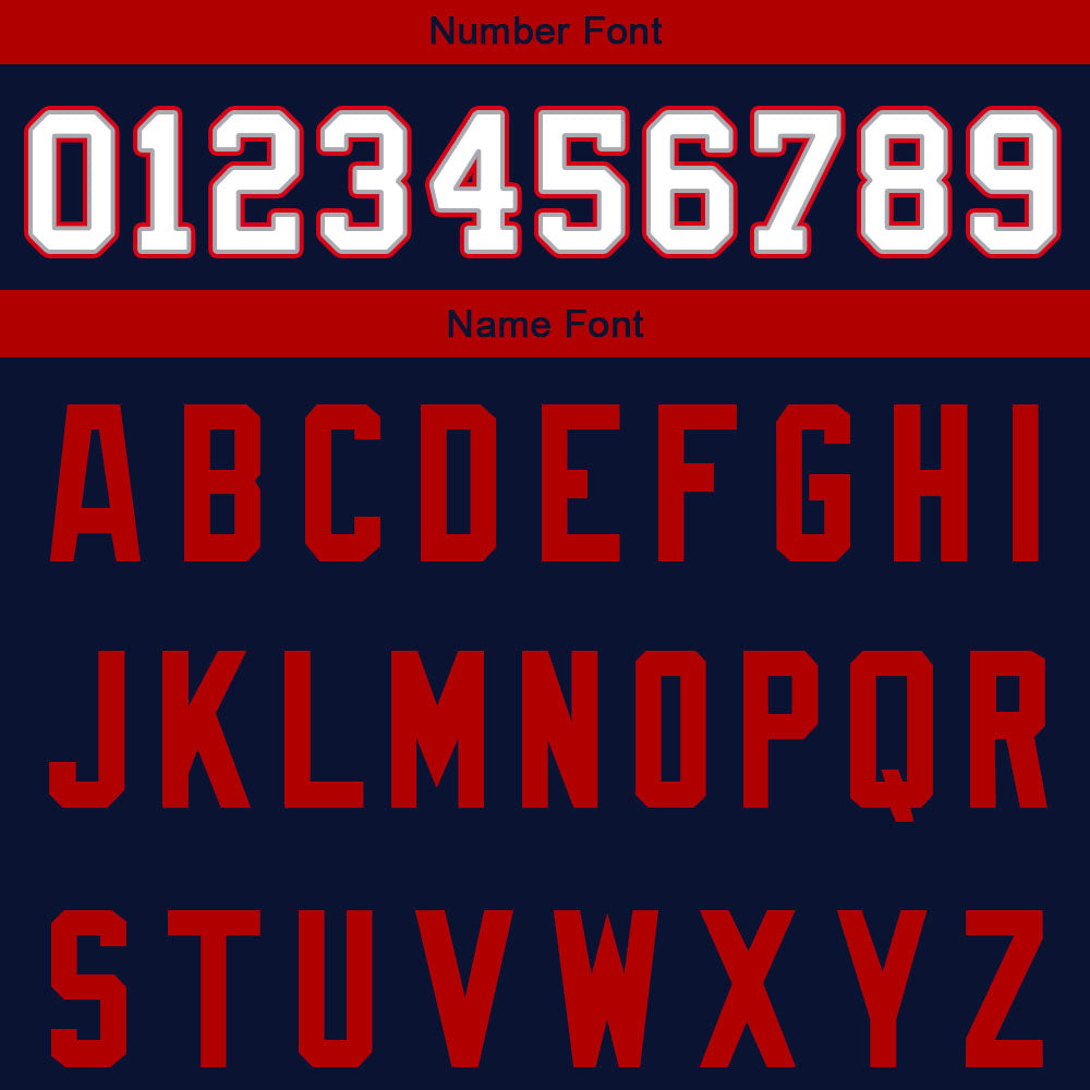 custom authentic split fashion football jersey royal-red-white