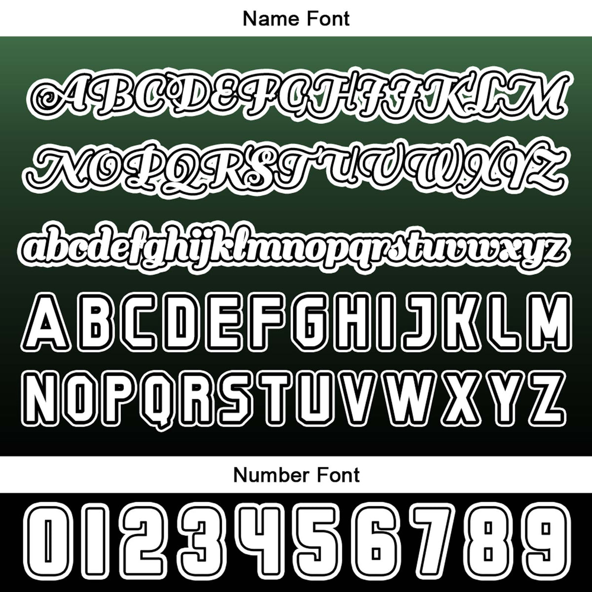 Camiseta de béisbol personalizada negra y verde con botones para hombre mujer adulto y joven Estampado de nombre número y logotipo