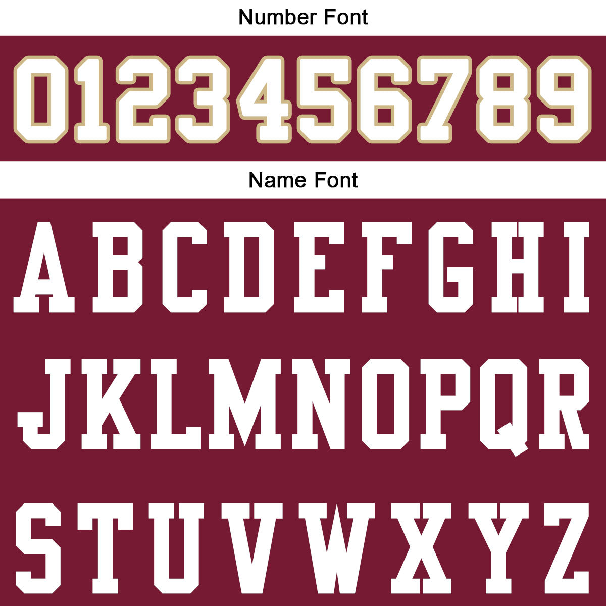 Camiseta de fútbol personalizada con nombre y número del equipo impresos