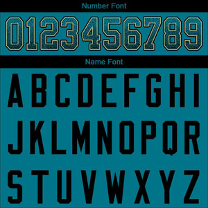 custom authentic drift fashion football jersey gray-teal mesh