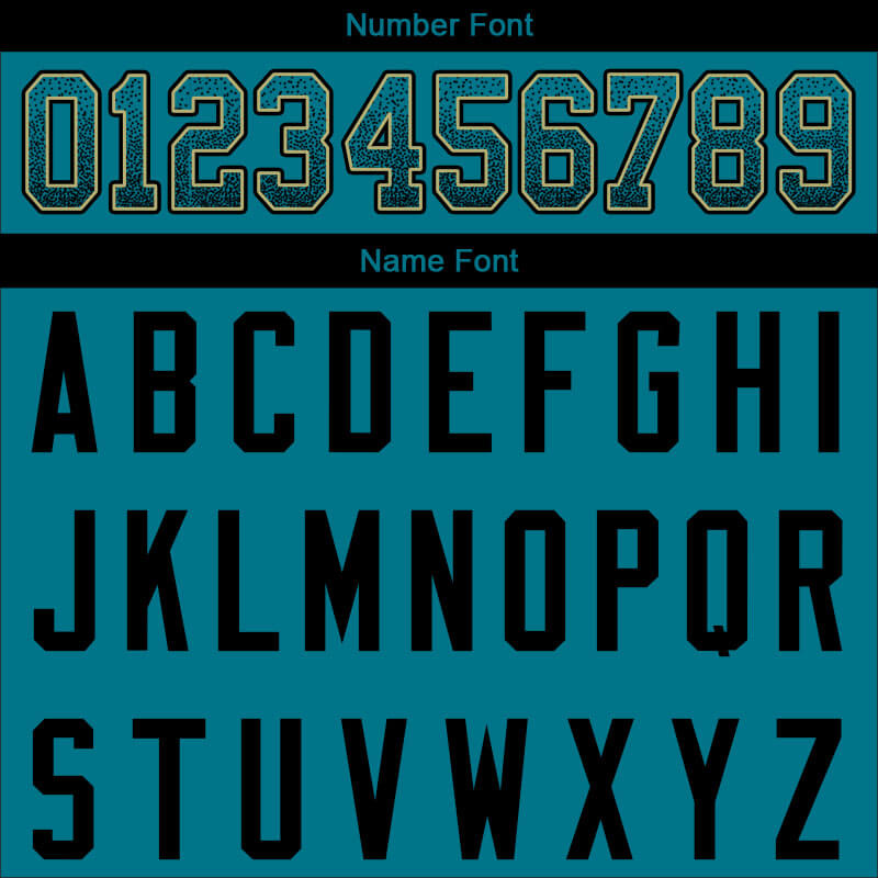 custom authentic drift fashion football jersey teal-black mesh