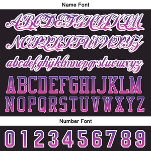 Camiseta de béisbol negra personalizada con botones para hombre mujer adulto y joven Nombre número y logotipo impresos