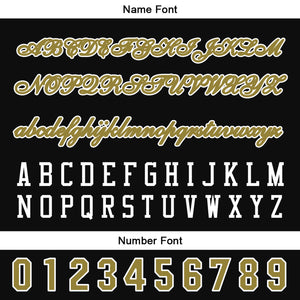 Camiseta de béisbol personalizada negra y amarilla con botones para hombre mujer adulto y joven Estampado de nombre número y logotipo