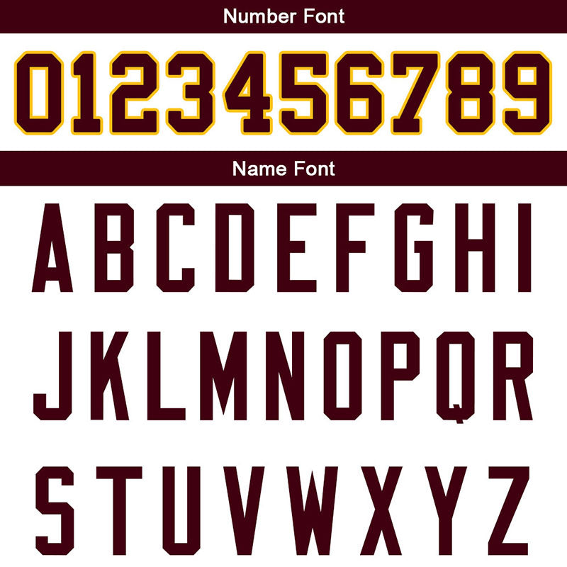 customized  authentic football jersey white- burgundy mesh